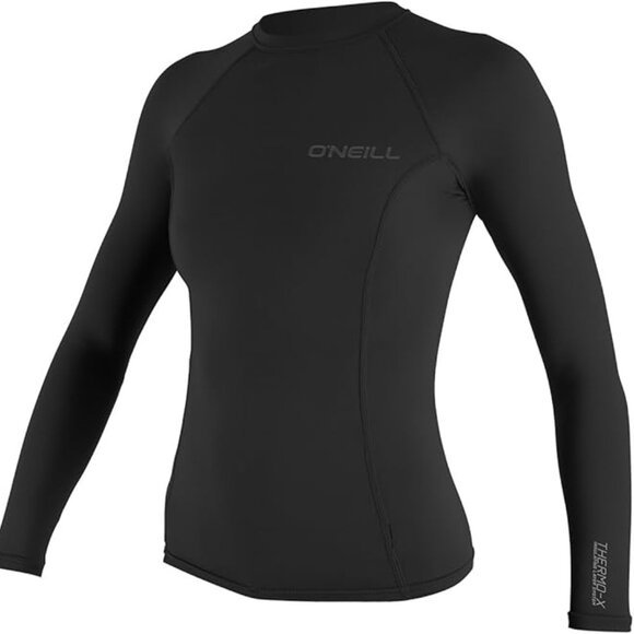 O'NEILL Women's Thermo X Long Sleeve Insulative Top Sz: S Black - Picture 1 of 12